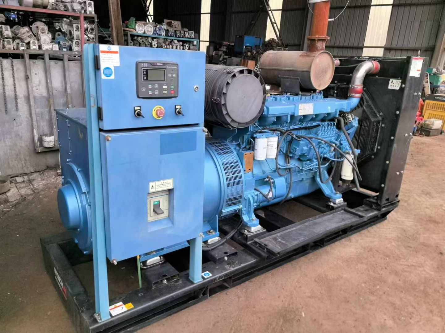 宁陕500kW 柴油发电机组可带动设备功率的计算公式是什么？