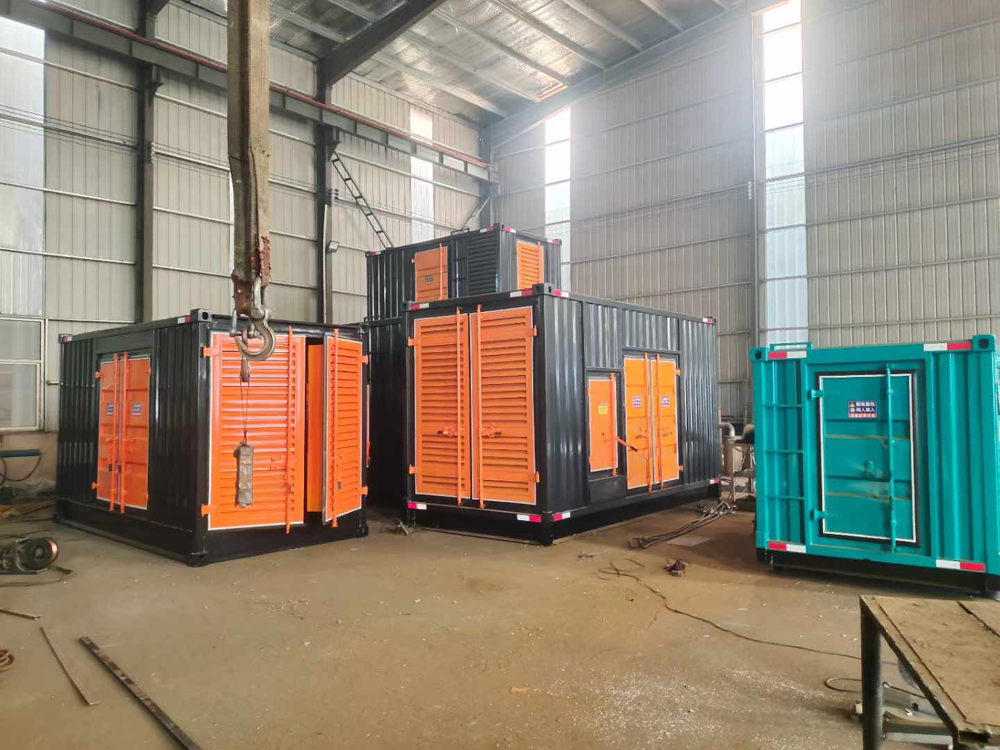 宁陕500kw柴油发电机组可以带动多少功率设备？